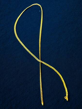 Altın Küba Zincir Kolye - 2