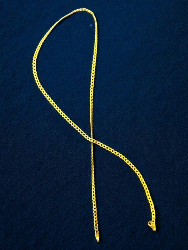 Altın Küba Zincir Kolye - 2