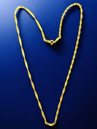 Altın Singapur Zincir Kolye - 2