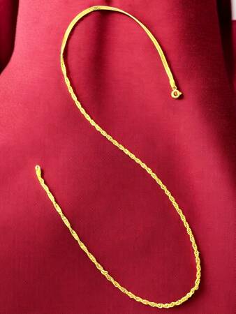 Altın Singapur Zincir Kolye - 3