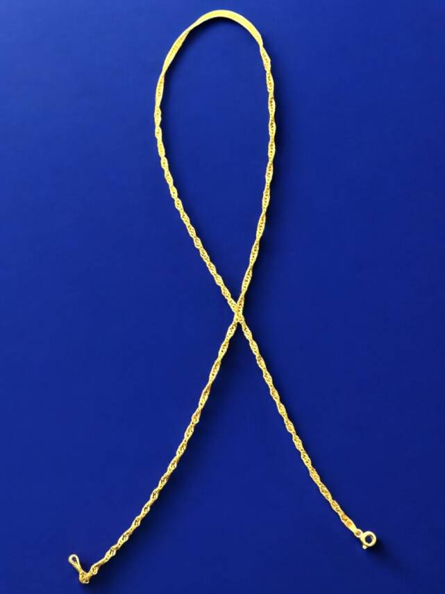 Altın Singapur Zincir Kolye - 5