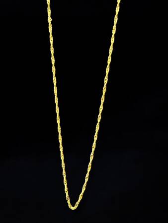 Altın Singapur Zincir Kolye - 