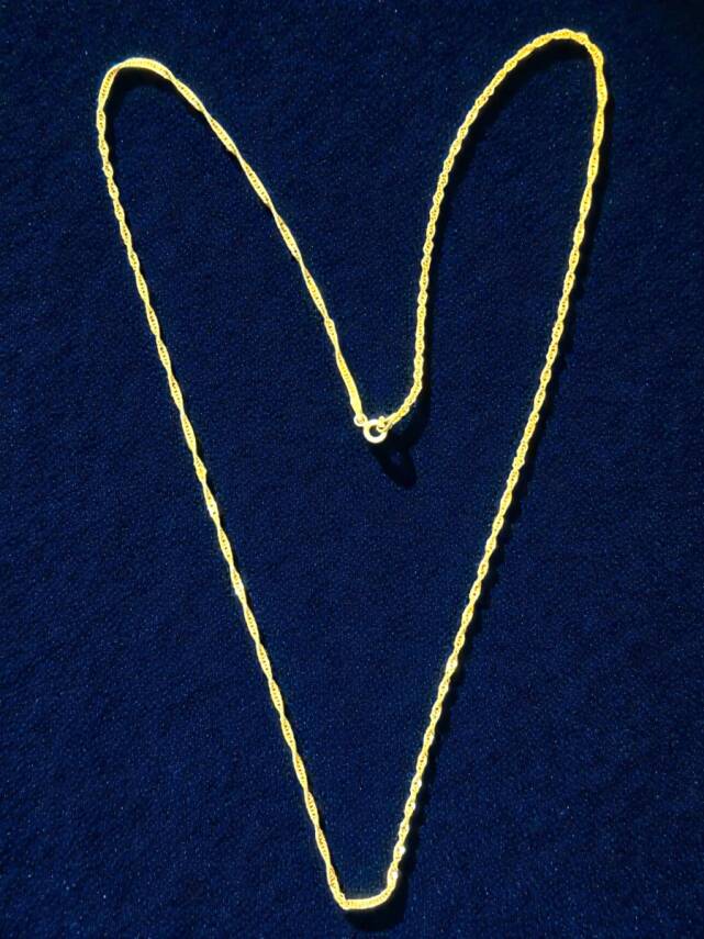 Altın Singapur Zincir Kolye - 3