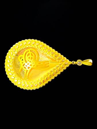 Tuğra Altın Kolye Ucu - 2