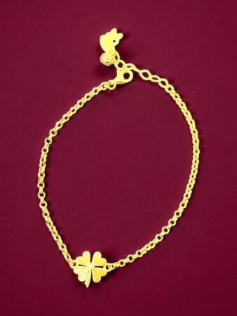 Altın Yonca Bileklik - 2