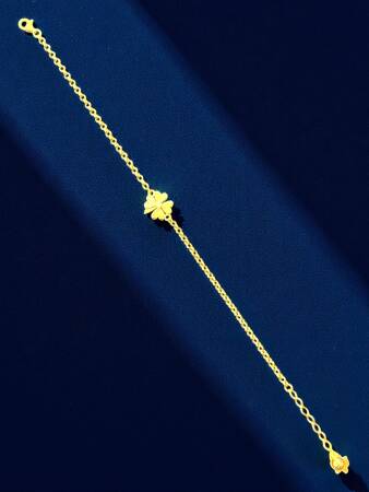 Altın Yonca Bileklik - 