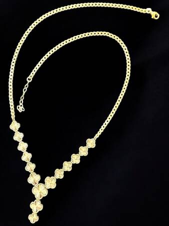 Altın Yonca Kolye - 7