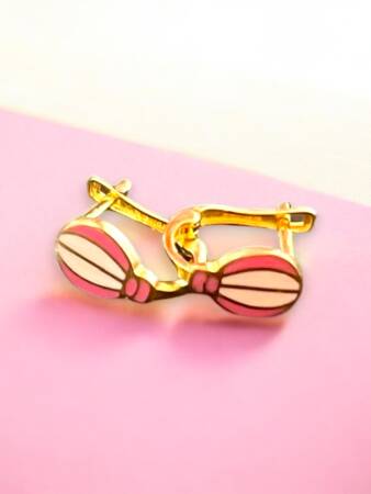 Balon Model Altın Çocuk Küpe - 6