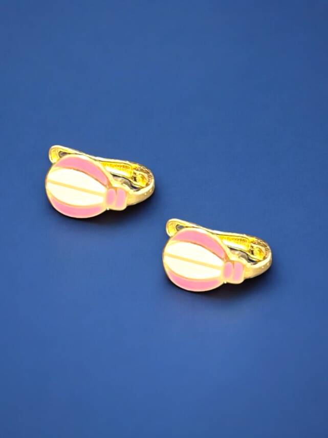 Balon Model Altın Çocuk Küpe - 7