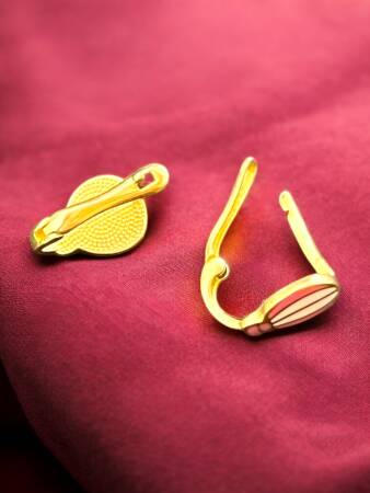 Balon Model Altın Çocuk Küpe - 3