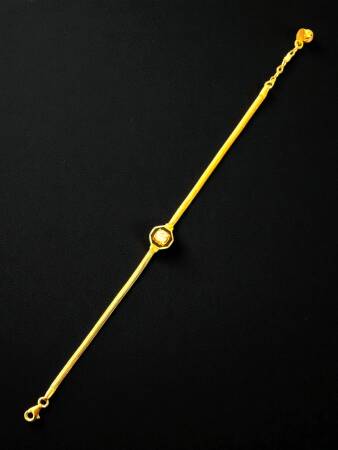 Çağla Model Balıksırtı Altın Set - 9