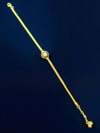 Çağla Model Balıksırtı Altın Set - 4