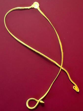 Çağla Model Balıksırtı Altın Set - 5