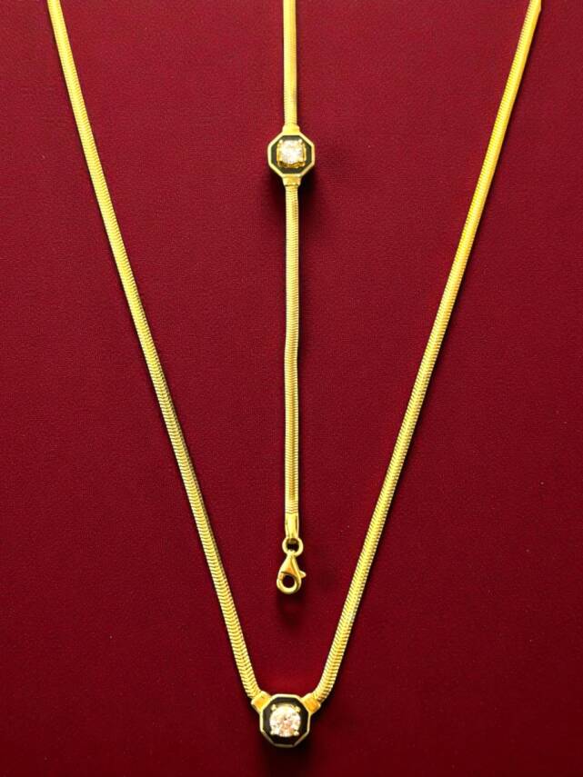 Çağla Model Balıksırtı Altın Set - 8