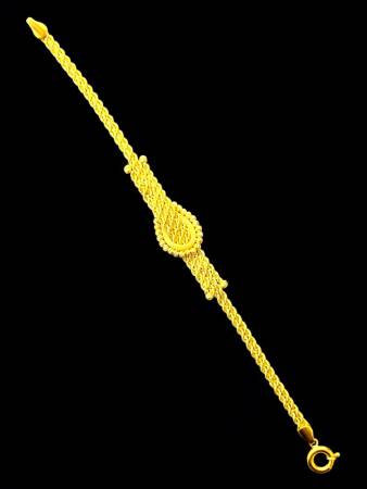 Dorikalı Halat Model Altın Takı Seti - 3