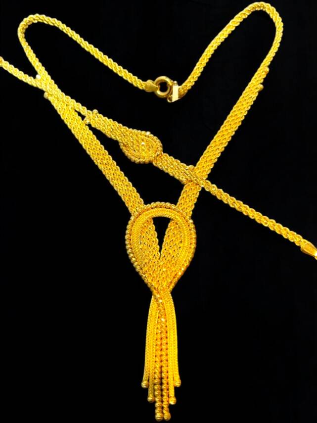 Dorikalı Halat Model Altın Takı Seti - 7