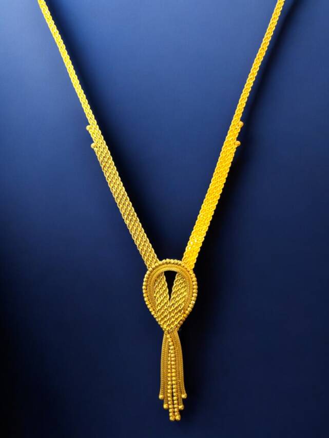 Dorikalı Halat Model Altın Takı Seti - 1