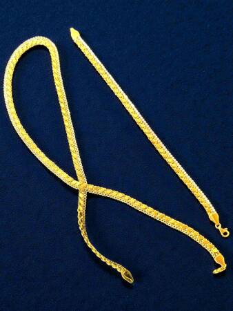 Halep Model Taşlı Altın Set - 5