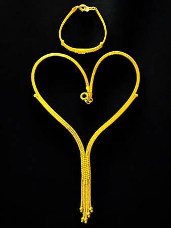 Kalze Altın Takı Seti - 7