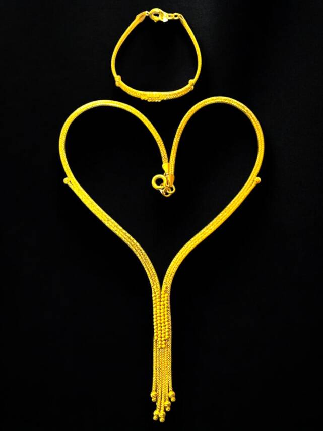 Kalze Altın Takı Seti - 7