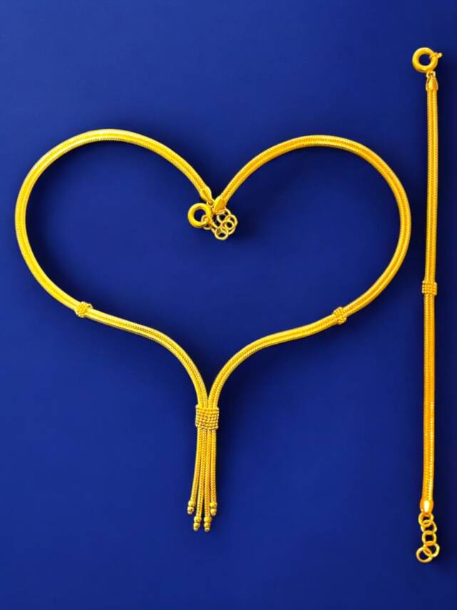 Kalze Altın Takı Seti - 7