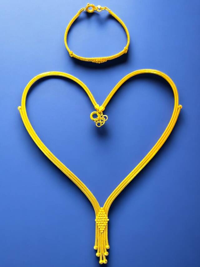 Kalze Altın Takı Seti - 5