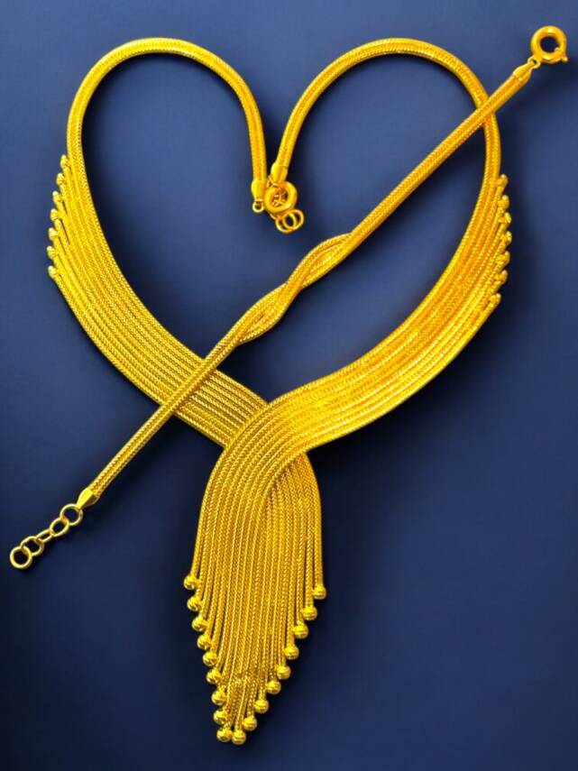 Kalze Altın Takı Seti - 7