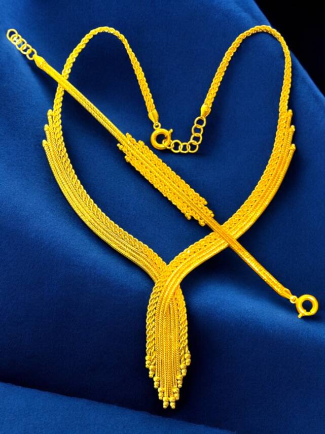 Kalze Altın Takı Seti - 4