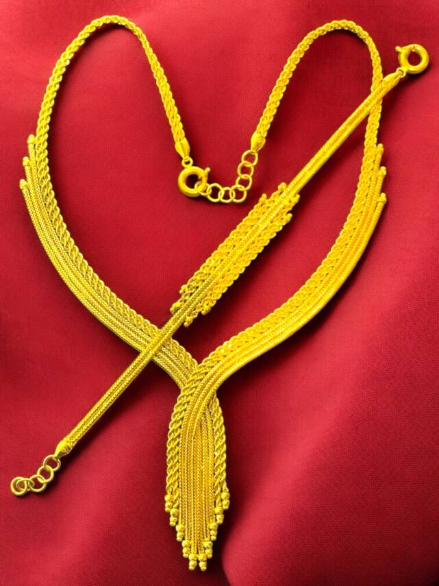 Kalze Altın Takı Seti - 7