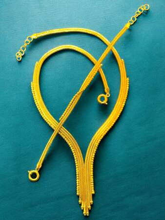 Kalze Altın Takı Seti - 6