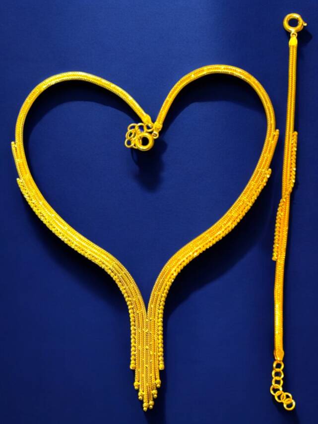 Kalze Altın Takı Seti - 3