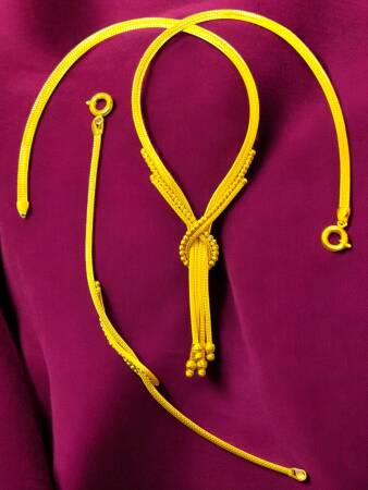 Kalze Altın Takı Seti - 7