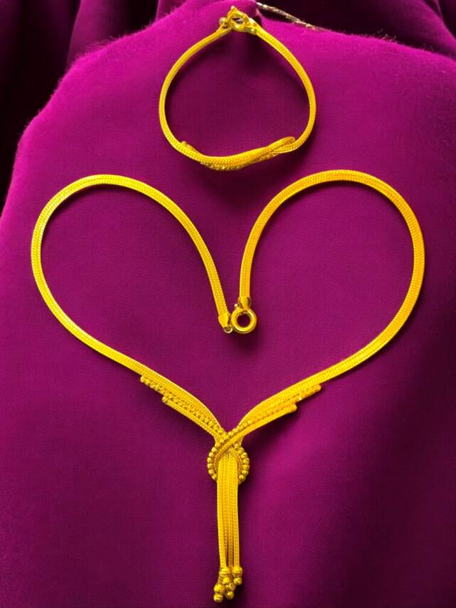 Kalze Altın Takı Seti - 4