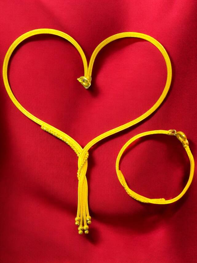 Kalze Altın Takı Seti - 5