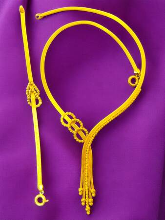 Kalze Altın Takı Seti - 6