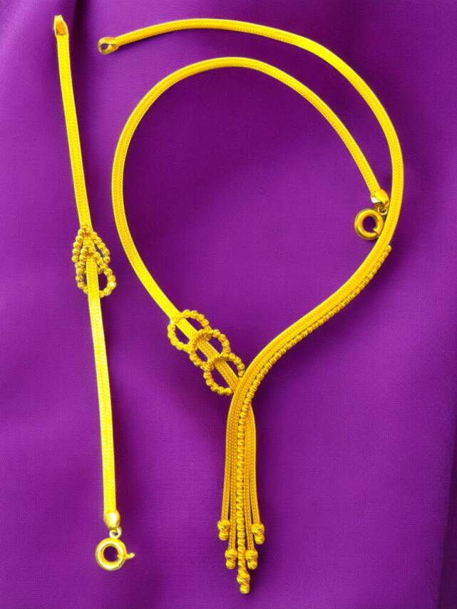 Kalze Altın Takı Seti - 6