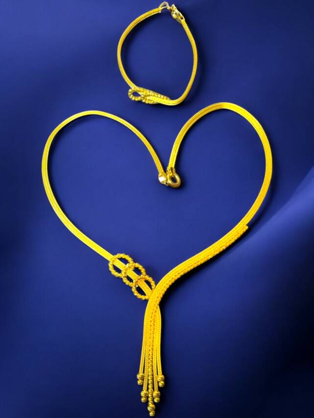 Kalze Altın Takı Seti - 4