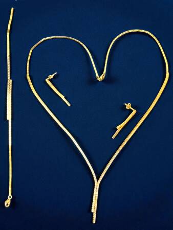 Su Yolu Altın Takı Seti - 