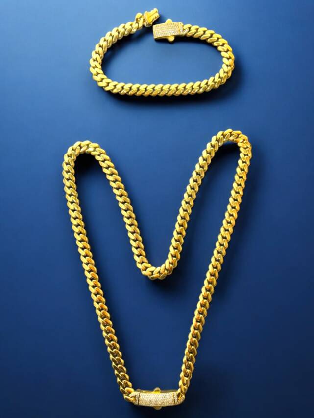 Taşlı Gurmet Model Altın Set - 9