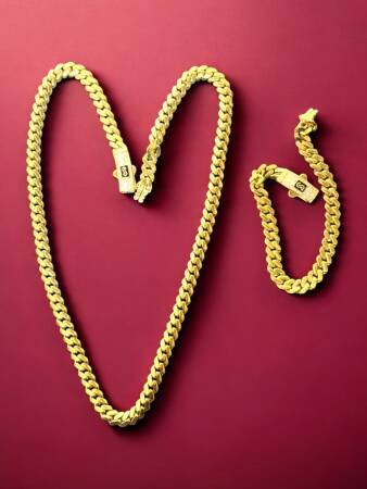 Taşlı Gurmet Model Altın Set - 3