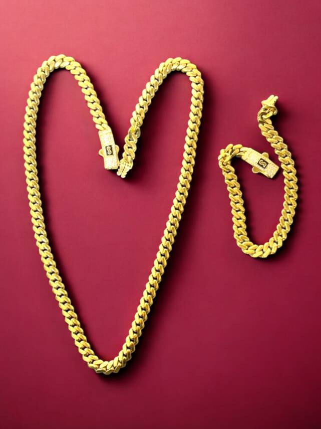 Taşlı Gurmet Model Altın Set - 3