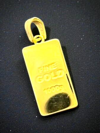 Külçe Altın Kolye ucu - 2