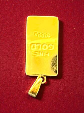 Külçe Altın Kolye ucu - 4