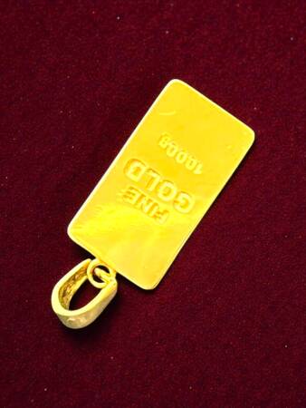 Külçe Altın Kolye ucu - 6