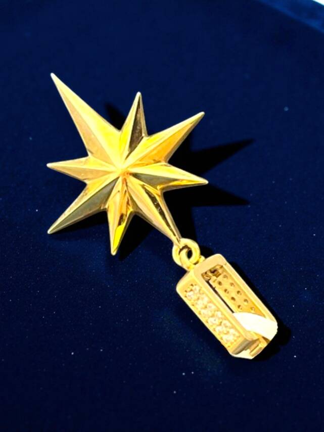 Taşlı Kuzey Yıldızı Altın Uç - 6