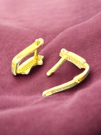 Yıldız Model Altın Çocuk Küpe - 3