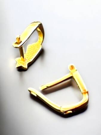 Yıldız Model Altın Çocuk Küpe - 9